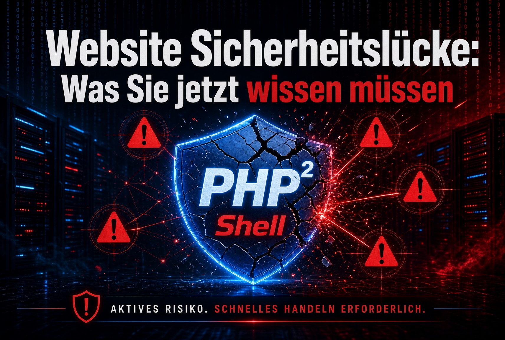 PHP2Shell: Website-Sicherheitslücke – aktives Risiko